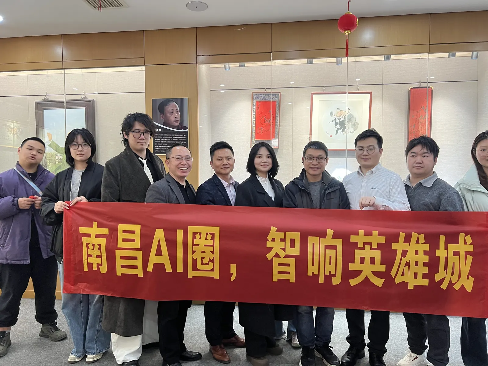 江西首场 OpenClaw × OPC 龙虾局合影